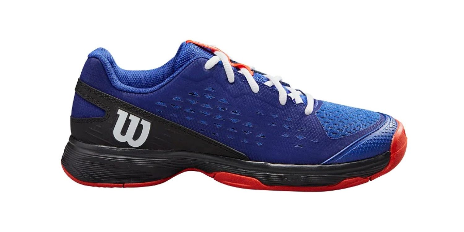 WILSON RUSH PRO L BLUING BLACK ORANGE