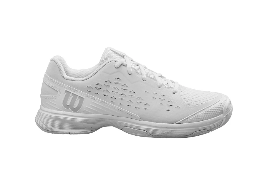 WILSON RUSH PRO L WHITE WHITE WHITE